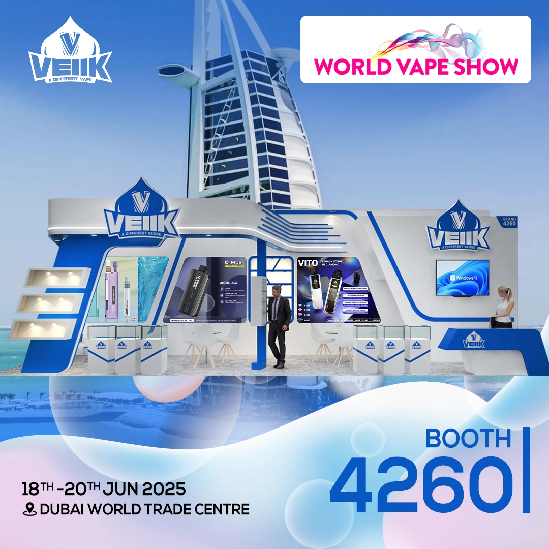 Dubai World Vape Show 2025 VEIIK3