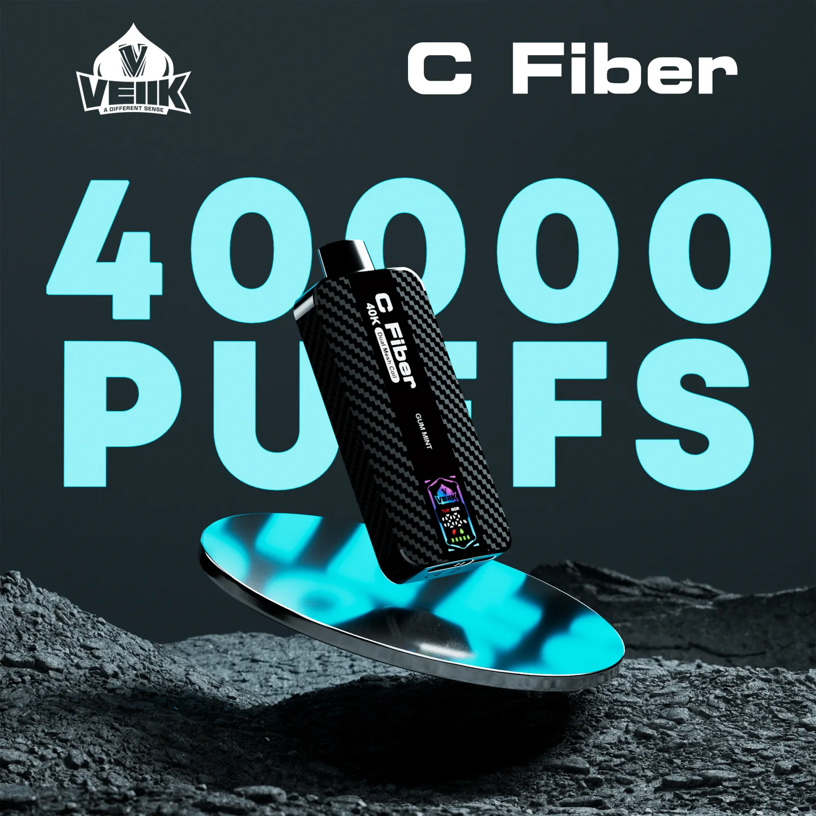 VEIIK NEW released C Fiber High Puff Count 40000 puffs Disposable Vapes