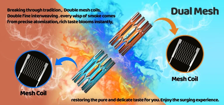 Disposable Vape Dual Mesh Coil vs. Single Mesh Coil