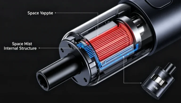 Space Mist Technology Extend Refillable Pod Lifespan & Stable Flavor
